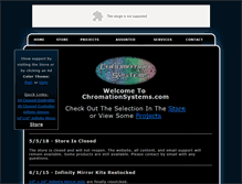 Tablet Screenshot of chromationsystems.com